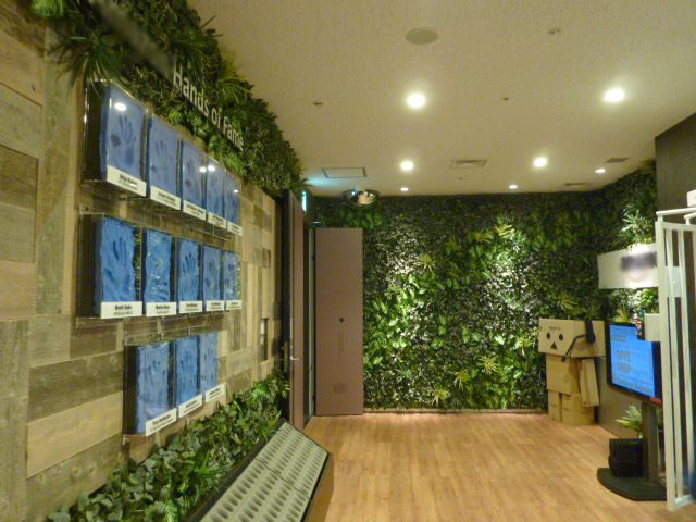 2018年12月 企業様 壁面緑化 製作